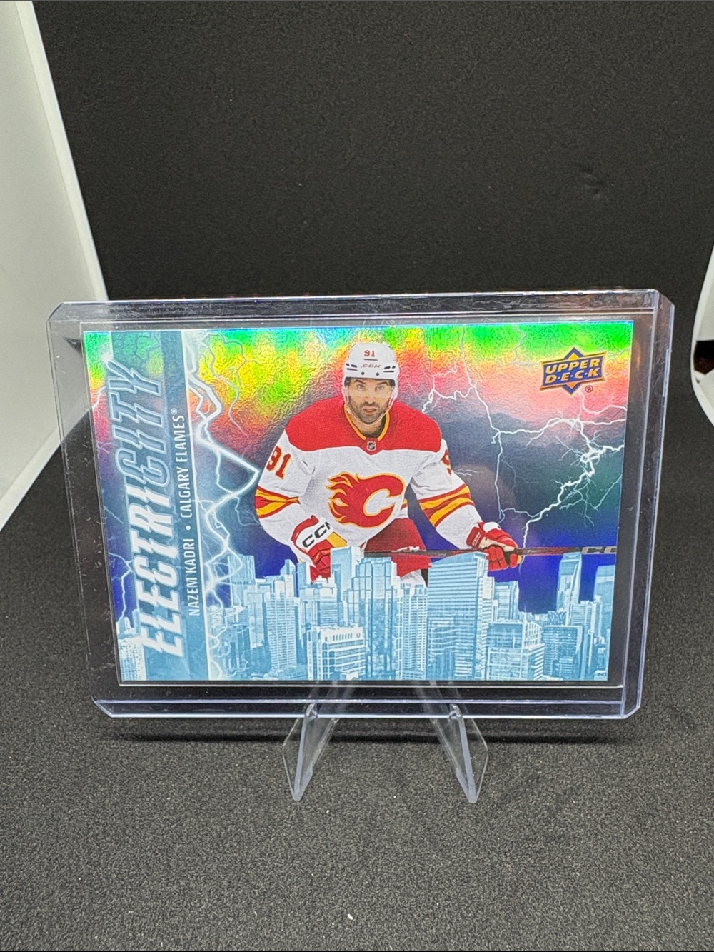 Upper Deck Electric City Nazem Kadri Hockey Trading Card
